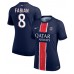 Maillot de foot Paris Saint-Germain Fabian Ruiz #8 Domicile vêtements Femmes 2024-25 Manches Courtes